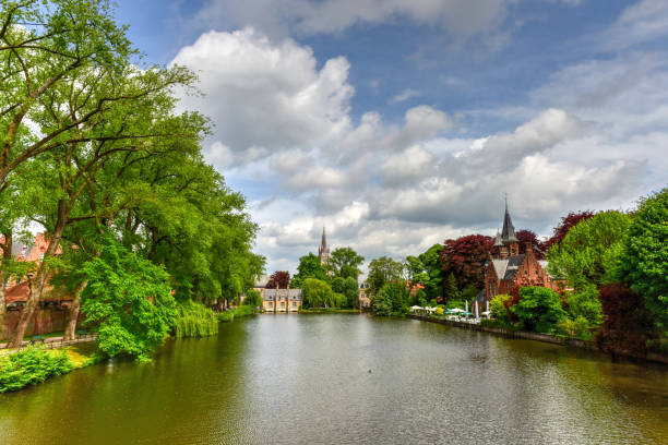 istock Minnewaterpark - Bruges, Belgium 1135343492