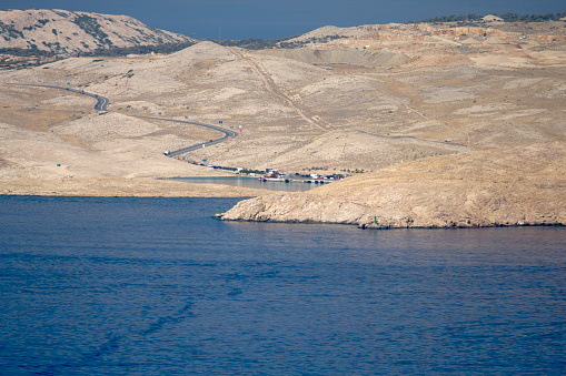 View on the Rab island, Croatia