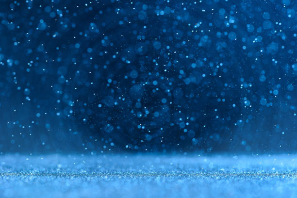 istock Blue bokeh background. Spinning effect in the background. 1135350916