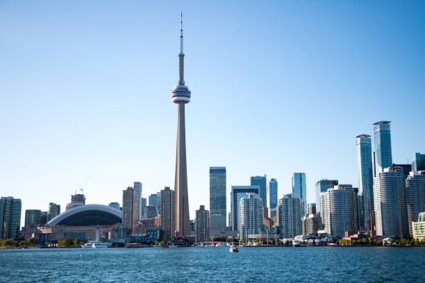 istock Toronto Skyline and Harborfront From Across The Water 1135352880