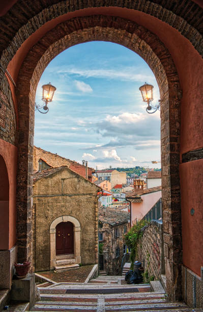istock arch of old town 1135355505