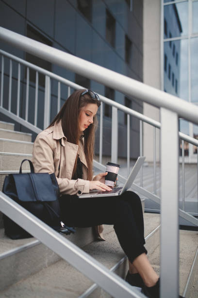 istock Photo of a woman using laptop 1135362021