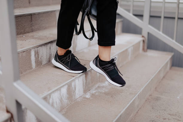 istock The woman on the stairs 1135362680