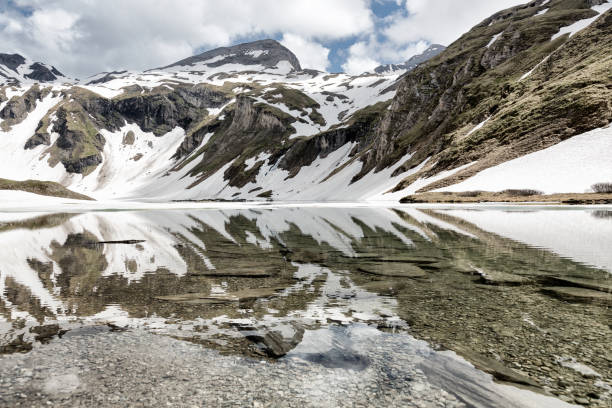 istock European Alps mountain lake landscape 1135363231