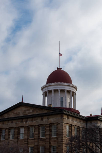 istock Old state capitol building, Sprinfield, Illinois. 1135364316
