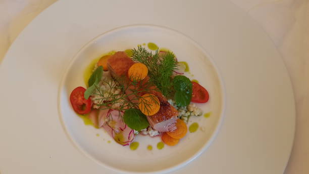 istock Gourmet food plates 1135376098