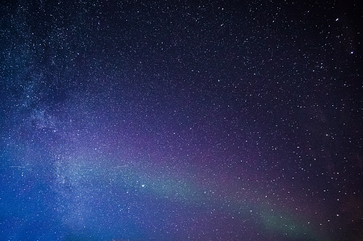 Dreamy Night Sky in Norway with Northern Lights