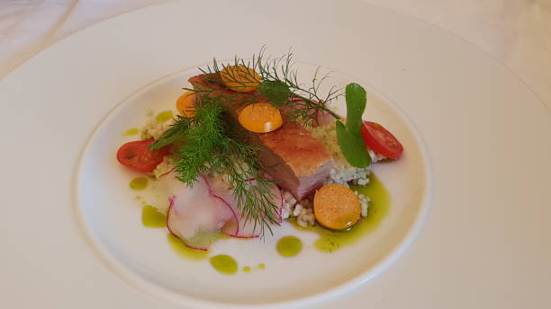 istock Gourmet food plates 1135378074