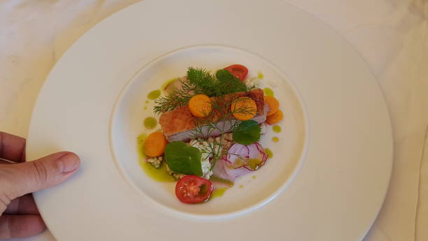 istock Gourmet food plates 1135378376