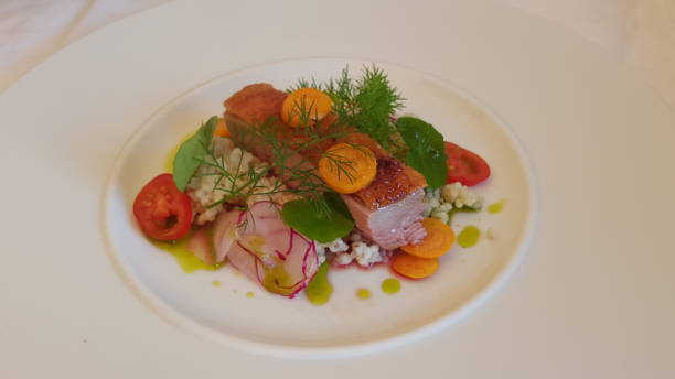 istock Gourmet food plates 1135378433