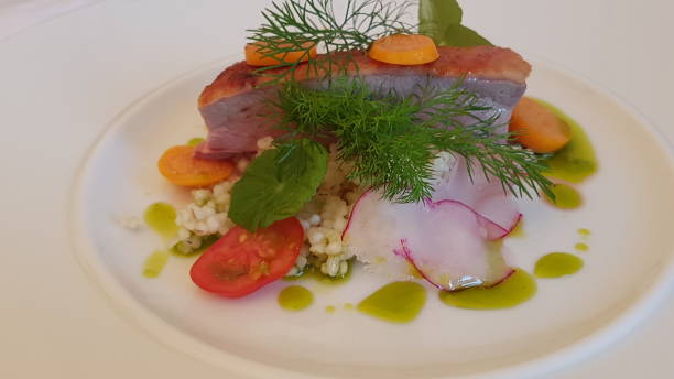 istock Gourmet food plates 1135379136
