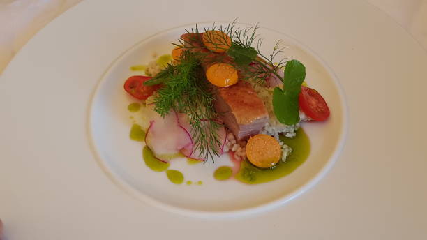 istock Gourmet food plates 1135379144