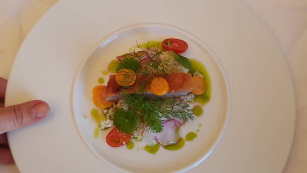 istock Gourmet food plates 1135379189