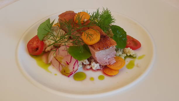 istock Gourmet food plates 1135379624