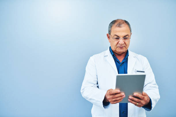 istock Technology offers the data he needs to support his theories 1135386565