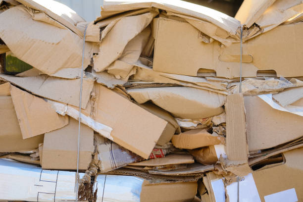 istock Waste paper from boxes and cardboard 1135390532