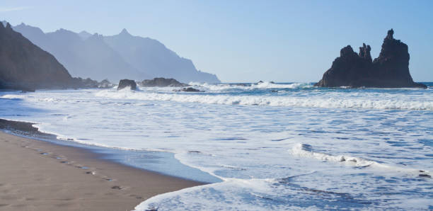 istock Tenerife coast  - wild beach on the north  -  El Draguillo 1135393062