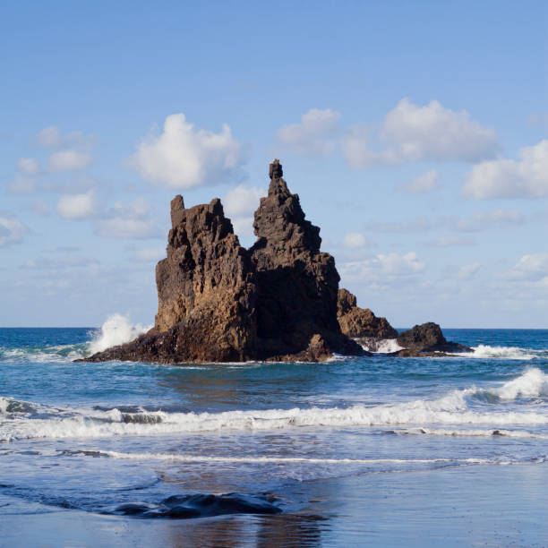 istock Tenerife coast  - wild beach on the north  -  El Draguillo 1135393227