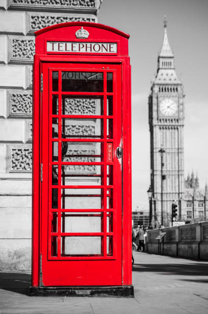 istock London's iconic telephone booth 1135393384