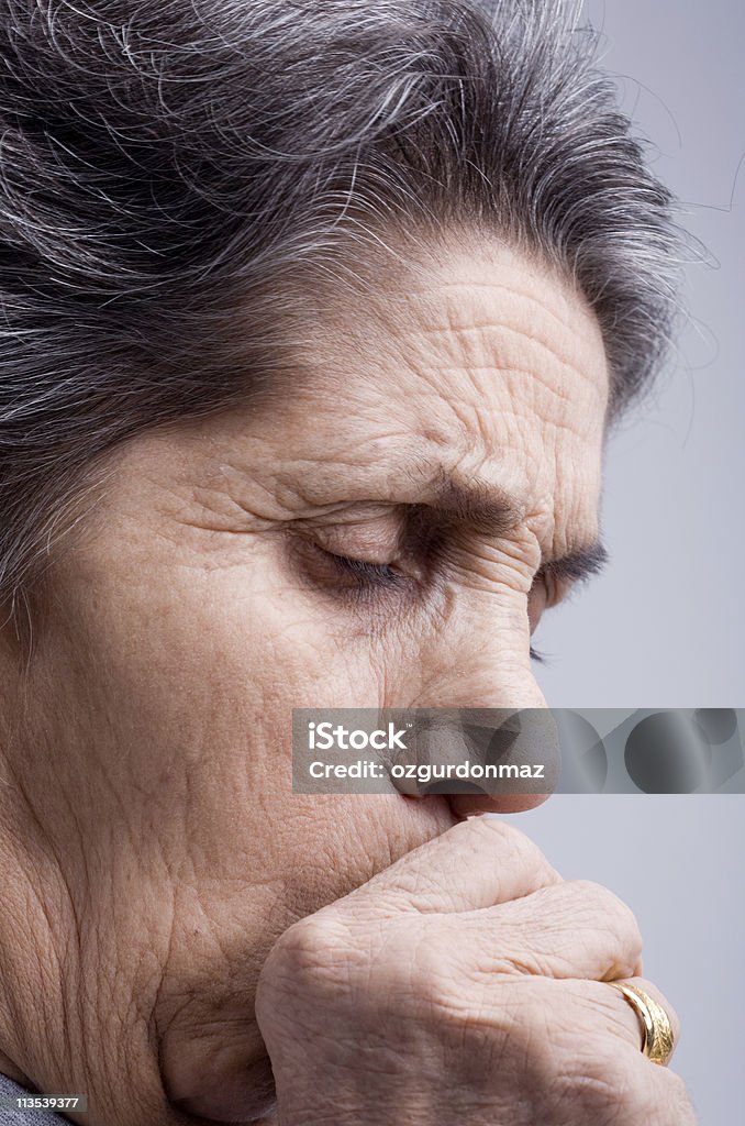 여자 기침하기 - 로열티 프리 기침하기 스톡 사진