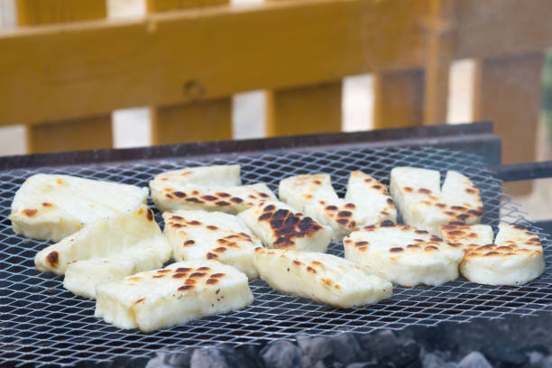 istock Roasted local cyprus cheese halloumi 1135396223