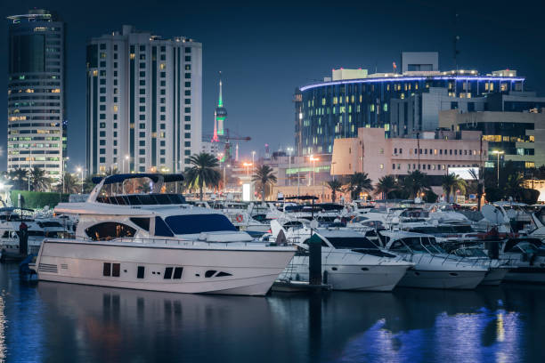 istock Skyline of Kuwait City at evening 1135397090