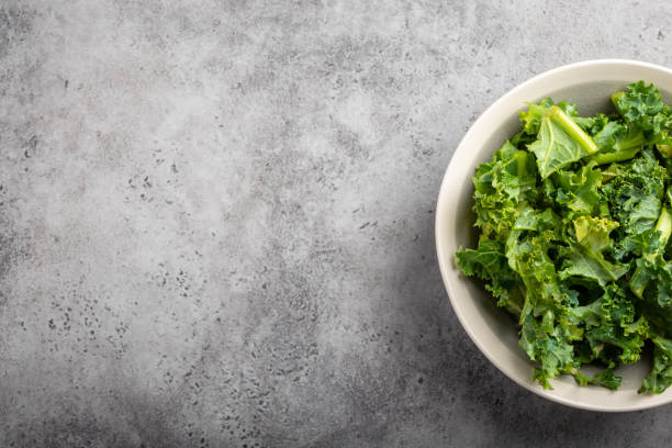 istock Bowl of fresh kale 1135399432