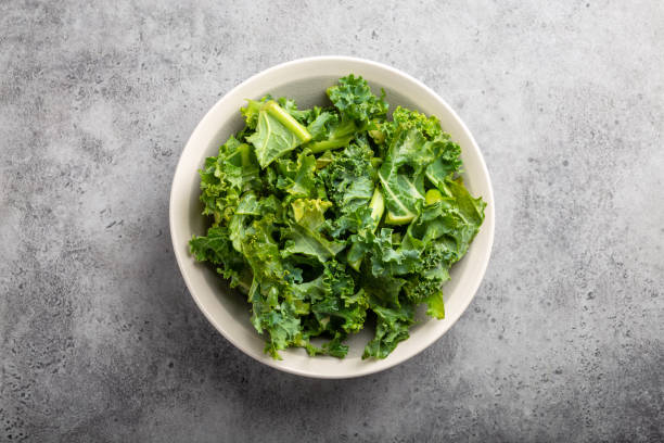istock Bowl of fresh kale 1135399443