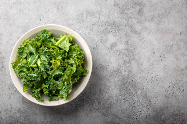 istock Bowl of fresh kale 1135399444