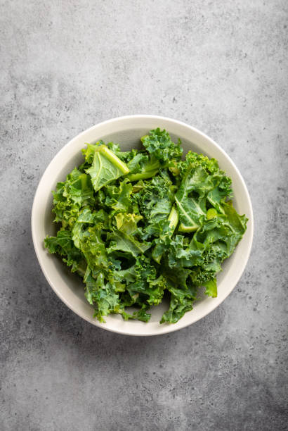 istock Bowl of fresh kale 1135399456