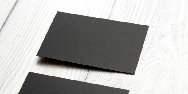 istock Business cards blank. Mockup on color background. Flat Lay. copy space for text 1135400718