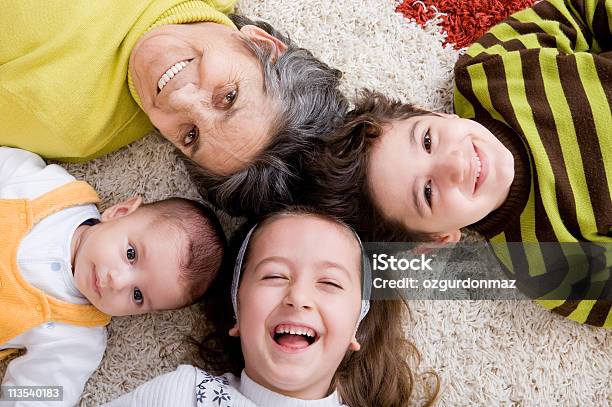 Generation Series Stock Photo - Download Image Now - 4-5 Years, 60-69 Years, Adult
