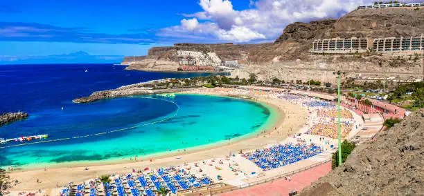 Photo of Best beaches of Gran Canaria - Playa de los amadores. Canary islands