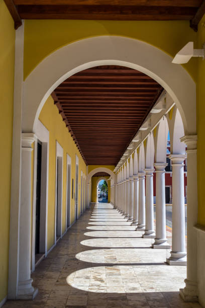 istock Arches in Campeche, Mexico 1135405740
