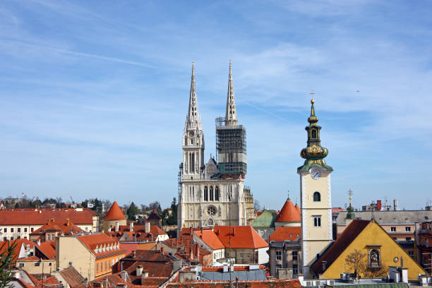 istock Zagreb Cathedral towers 1135407250