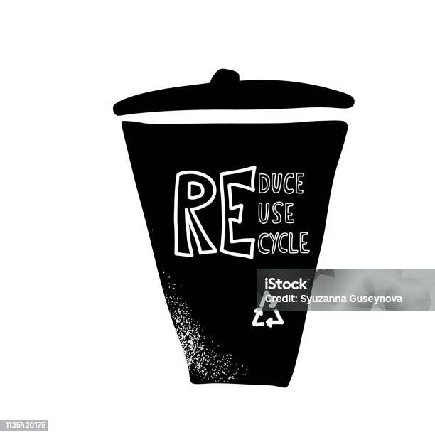 Reduce Reuse Recycle Concept Vector Design Stock Illustration ...