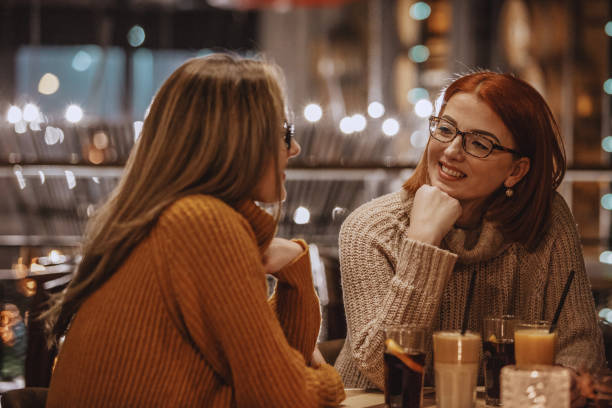 istock Mother enjoying coffee time with her daughter 1135420209