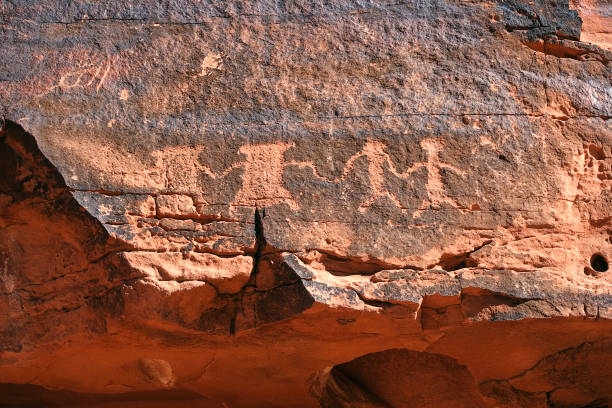 istock Native rock art, Valley of Fire 1135424552