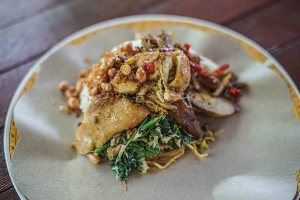 istock Traditional Balinese Nasi Campur 1135437356