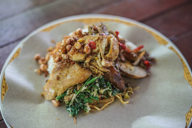 istock Traditional Balinese Nasi Campur 1135437359