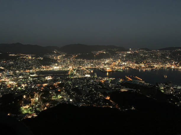 istock Nagasaki Night View in Japan 1135441751