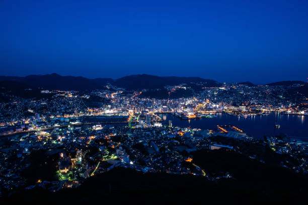 istock Nagasaki Night View in Japan 1135441766