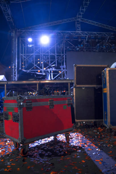 istock Preparing the stage for a concert 1135447532