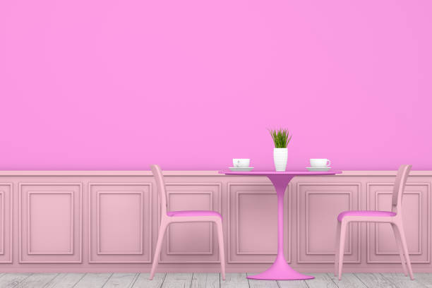 istock Minimal Retro Design Coffee House 1135448733