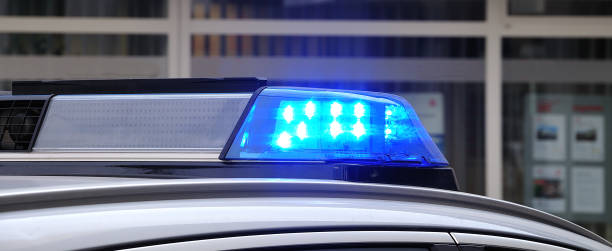 istock blue light of a police car 1135449250