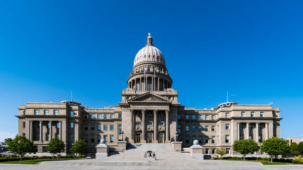 campidoglio - idaho state capitol foto e immagini stock