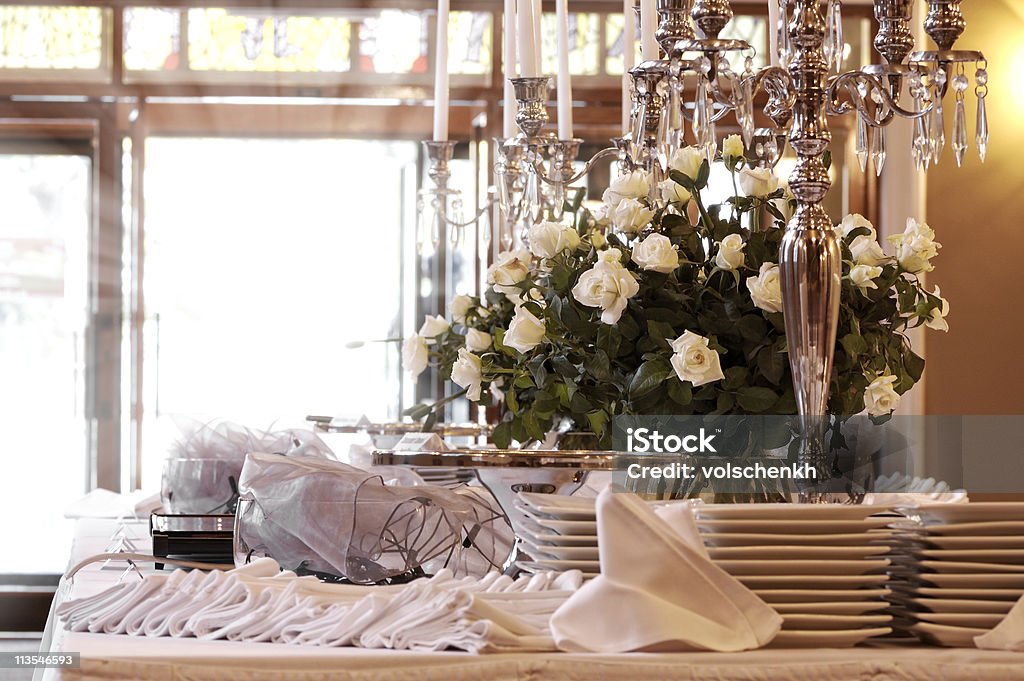 Recepción de bodas - Foto de stock de Boda libre de derechos