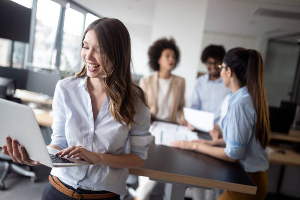 istock Business people working and brainstorming in office 1135470267