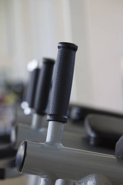 istock rubberized arms of fitness machine 1135470358