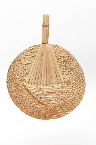 istock Chinese traditional fan made of bamboo 1135482031